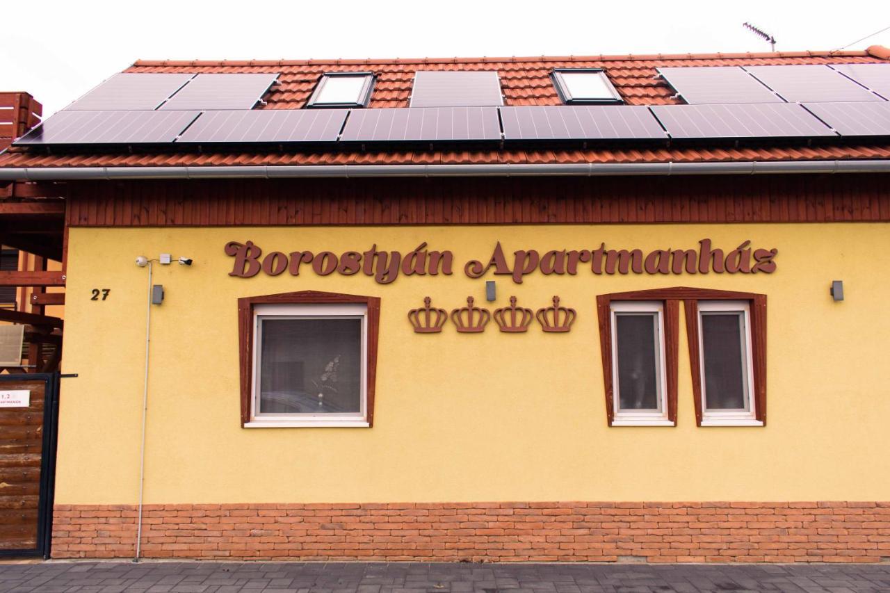 Borostyan Apartmanhaz Mórahalom Eksteriør bilde